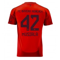 Camiseta Bayern Munich Jamal Musiala #42 Primera Equipación 2024-25 manga corta